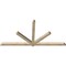 Ekena Millwork Kennewick Rough Sawn Timber Gable Bracket, Douglas Fir, 108"W x 54"H x 4"D x 4"F, 12/12 Pitch GBW108X54X0404KEN00RDF - alternate 3